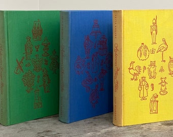 Fairy Tales by Hans Andersen 3 Volume Set Slipcase Heritage Fritz Kredel 1948