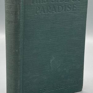 This Side of Paradise von F. Scott Fitzgerland Charles Scribners 1922