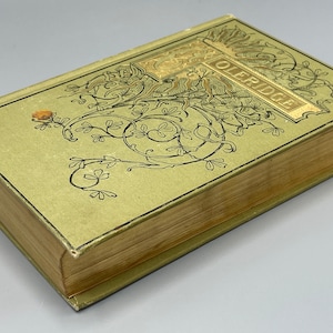The Poetical Works of Samuel Taylor Coleridge Antique 1880s Gilt Decorated Binding