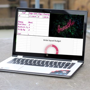 Maid-of-Honor Budget Spreadsheet Excel/Google Sheets