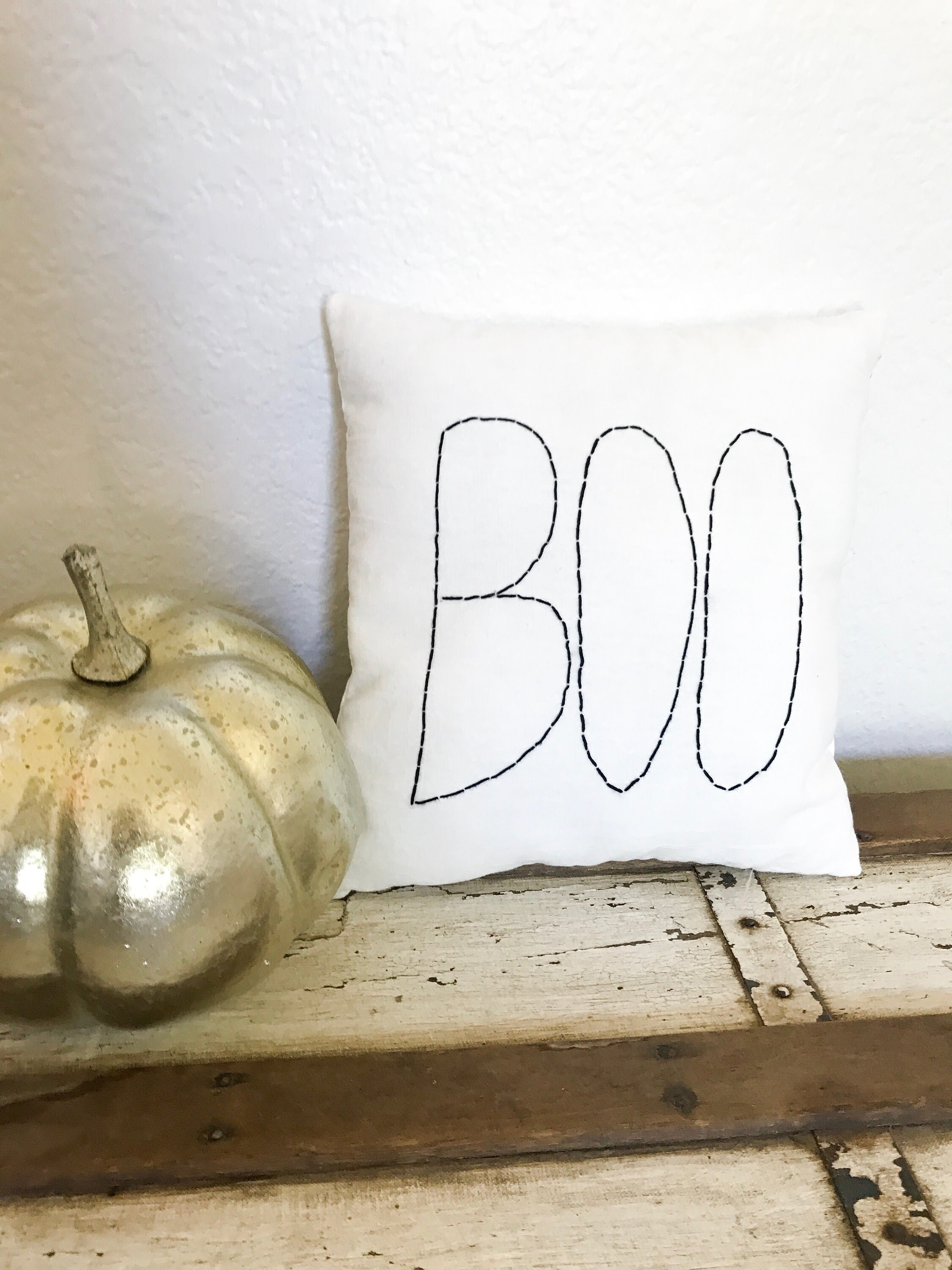 boo pillow