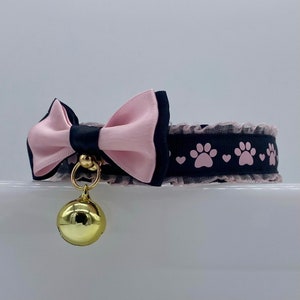 Pink Paws & Hearts Neko/Nekomimi/Copsplay/Choker/Collar