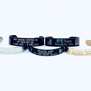 Custom Memorial Bracelet image 6