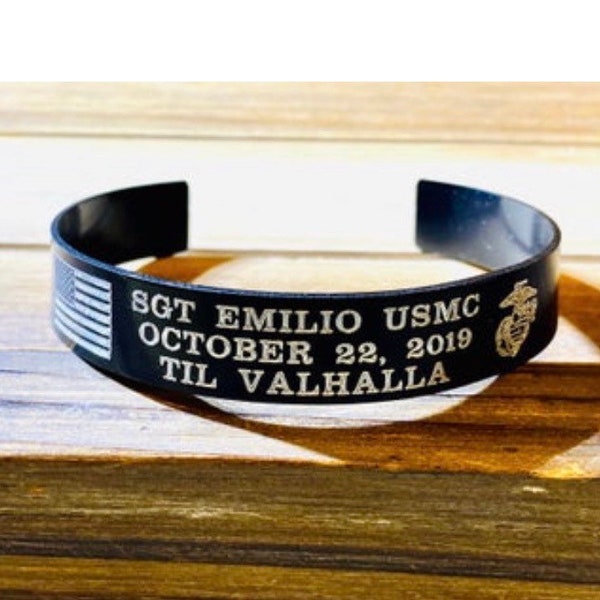 Military Memorial Bracelet