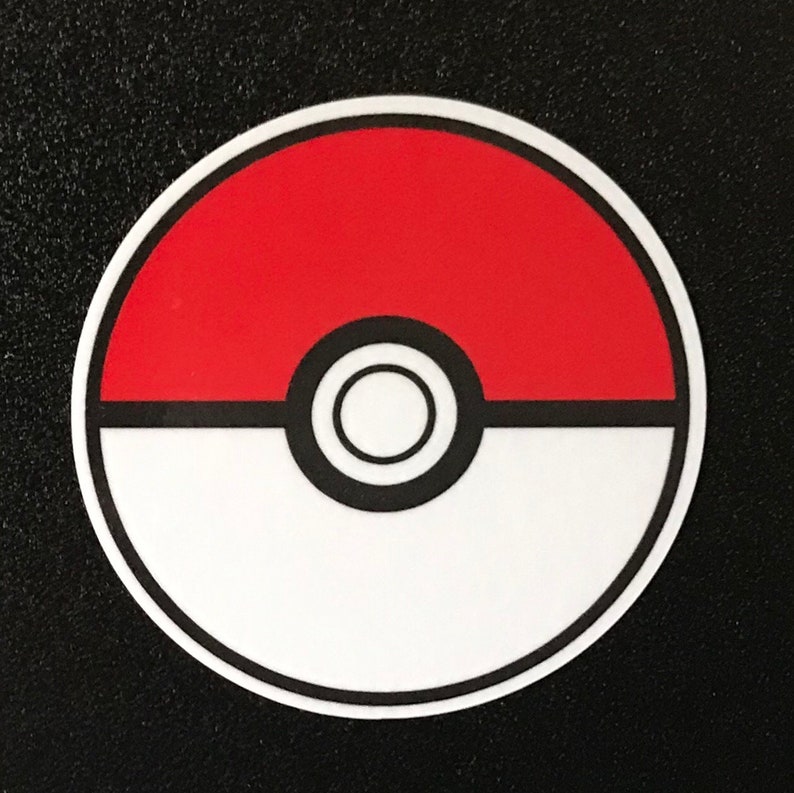 Pokeball Decal Etsy