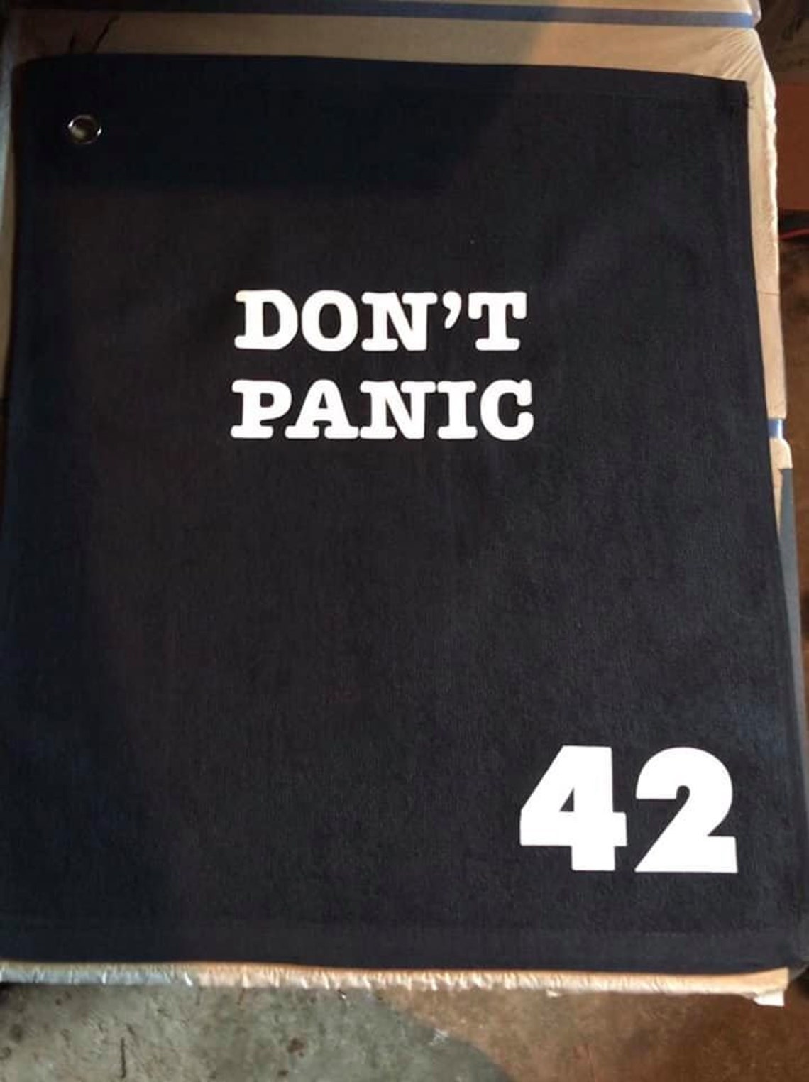 Hitchhiker's Guide Rally Towel Etsy