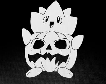 Halloween Togepi Decal