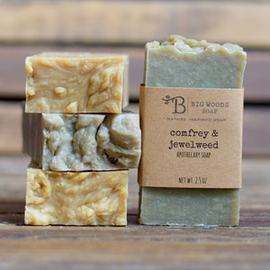 Handmade Apothecary Soap Sampler Set: Natural Sisal Bag