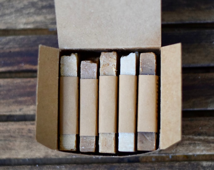 Craft Beer Soap Sampler Set: Mini Artisan Soaps, Gift Box