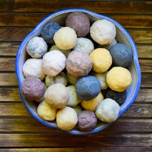 Old Fashioned Soap Balls: Rustic Aromatherapy Variety Pack