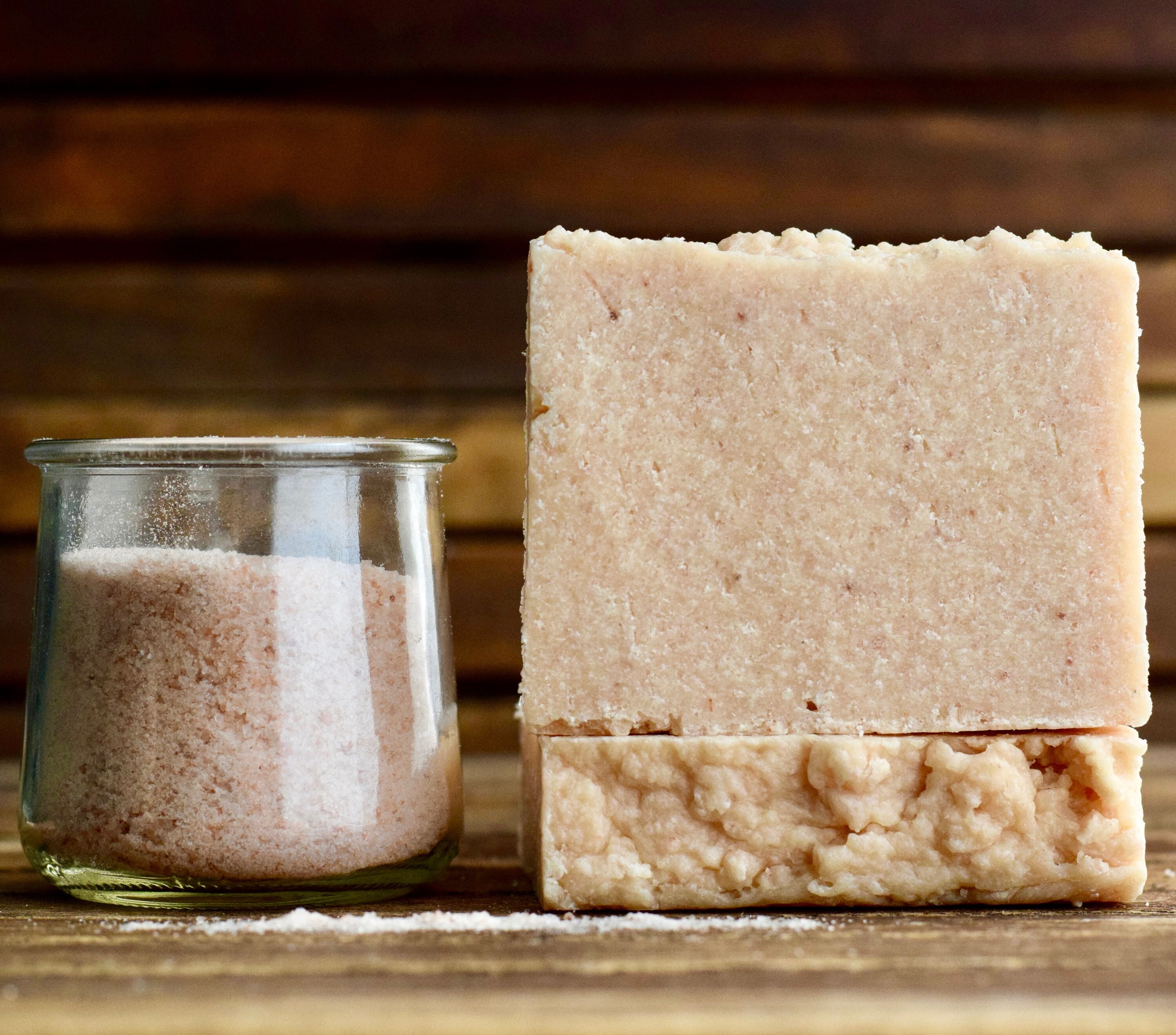 Himalayan Pink Salt Soap Bar - Grapefruit Cream - Essential Oil ...