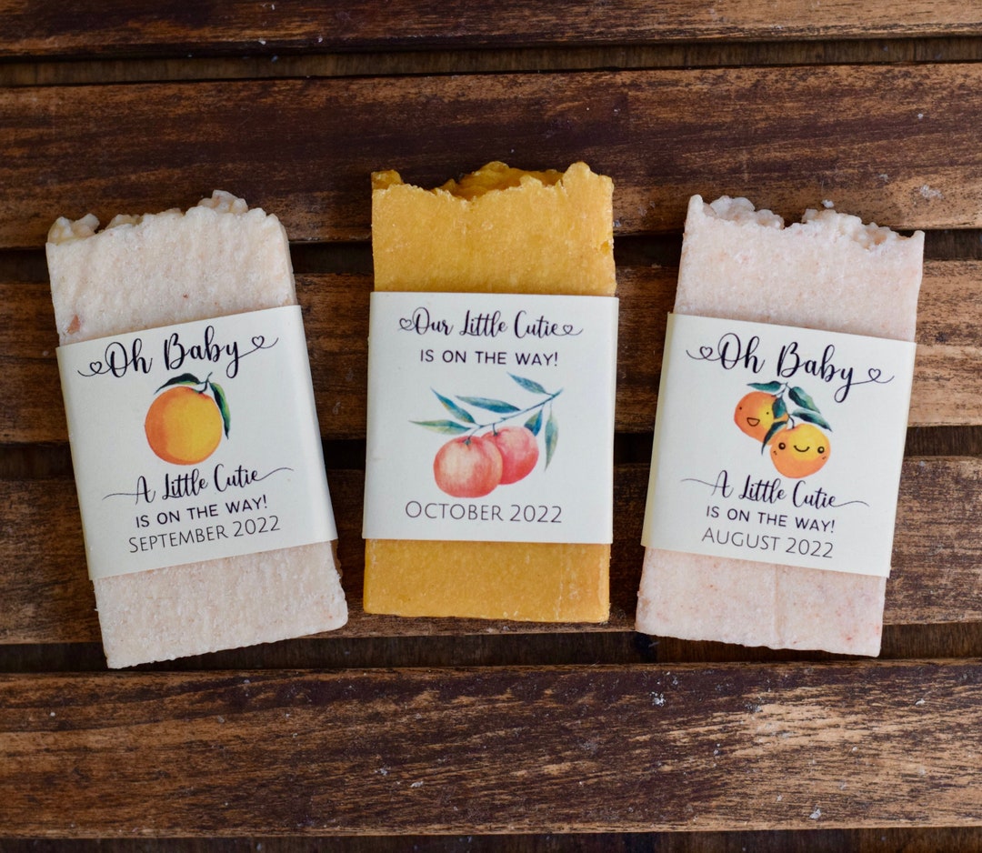 Little Cutie Baby Shower Favors Oh Baby Shower Favors Citrus Party Favors Personalized Fast Free