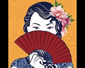 Mah Jongg Accessories - Joker Stickers Art Deco Art Nouveau VARIOUS