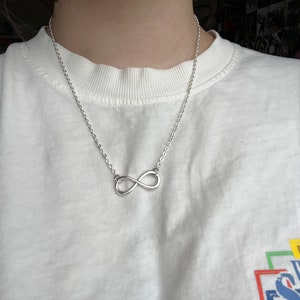 The Summer I Turned Pretty Silver Infinity Necklace by Local Eclectic - Local Eclectic