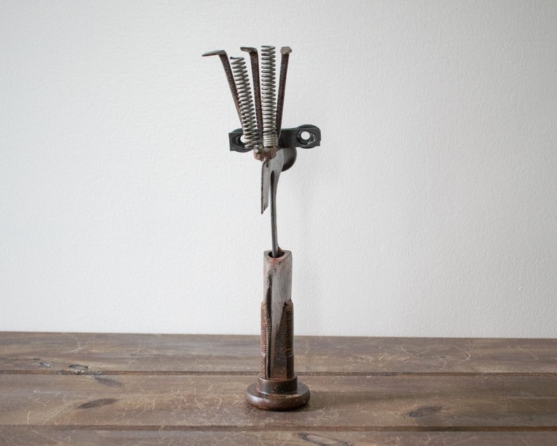 Chief Hatchet Sculpture Welded Art Metal Art