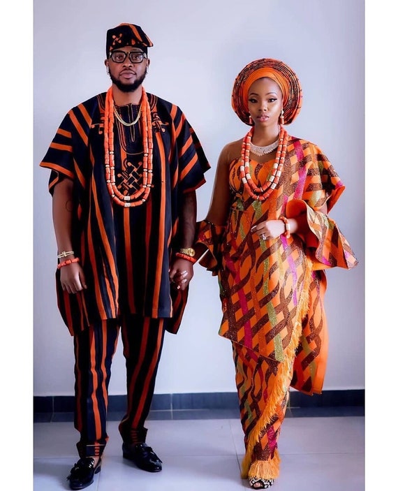 nigerian traditional outfits for couples
