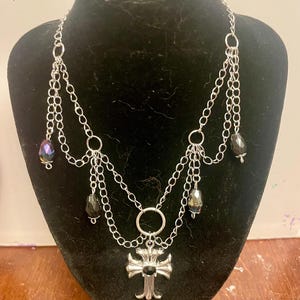Gothic Cross choker