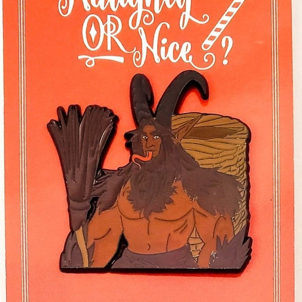 Krampus - Yule - Christmas Enamel Pin