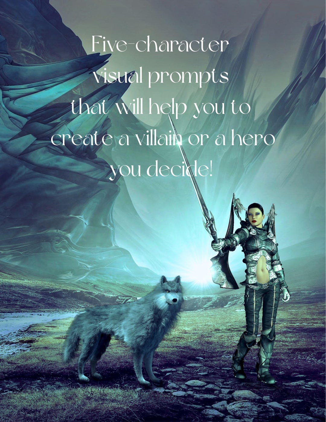 Create Powerful Characters – 5 Hero & Villain Writing Prompts (digital ...