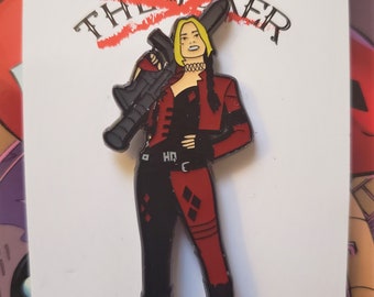El Escuadrón Suicida – Pin de esmalte de Harley Bazooka