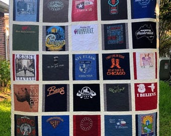 Colossal T-Shirt Quilt Digital Pattern | PDF Download | Make Your Own Memory Quilt | DIY Quilt Projects