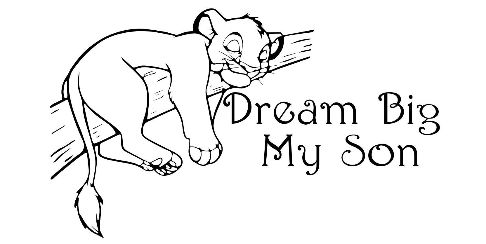 Lion King Baby Boy Nursery Wall Decal Etsy