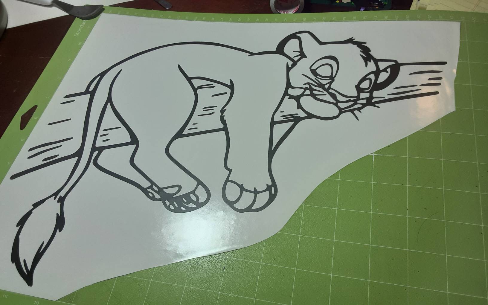 Lion King Baby Boy Nursery Wall Decal Etsy