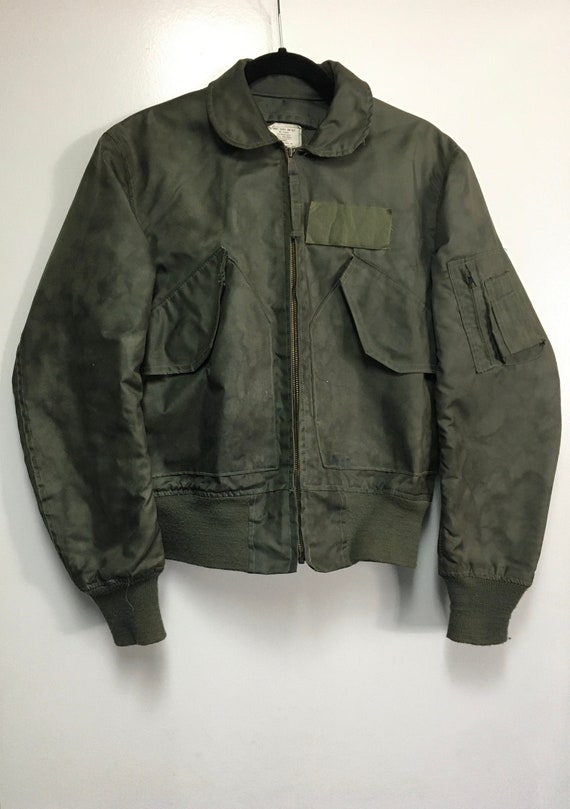Vintage 1970s CWU Flight Jacket