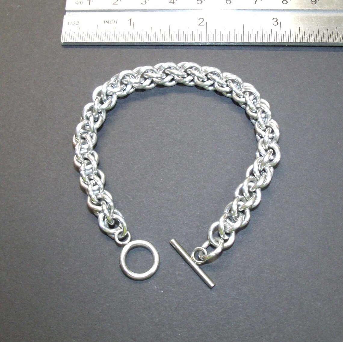 Aluminum Jens Pind Linkage JPL-3 Bracelet With Surgical - Etsy