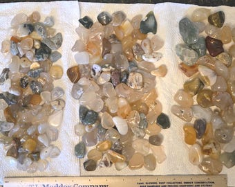 Tumbled Oregon Beach Agates - Choose your size - Random - 100% Natural