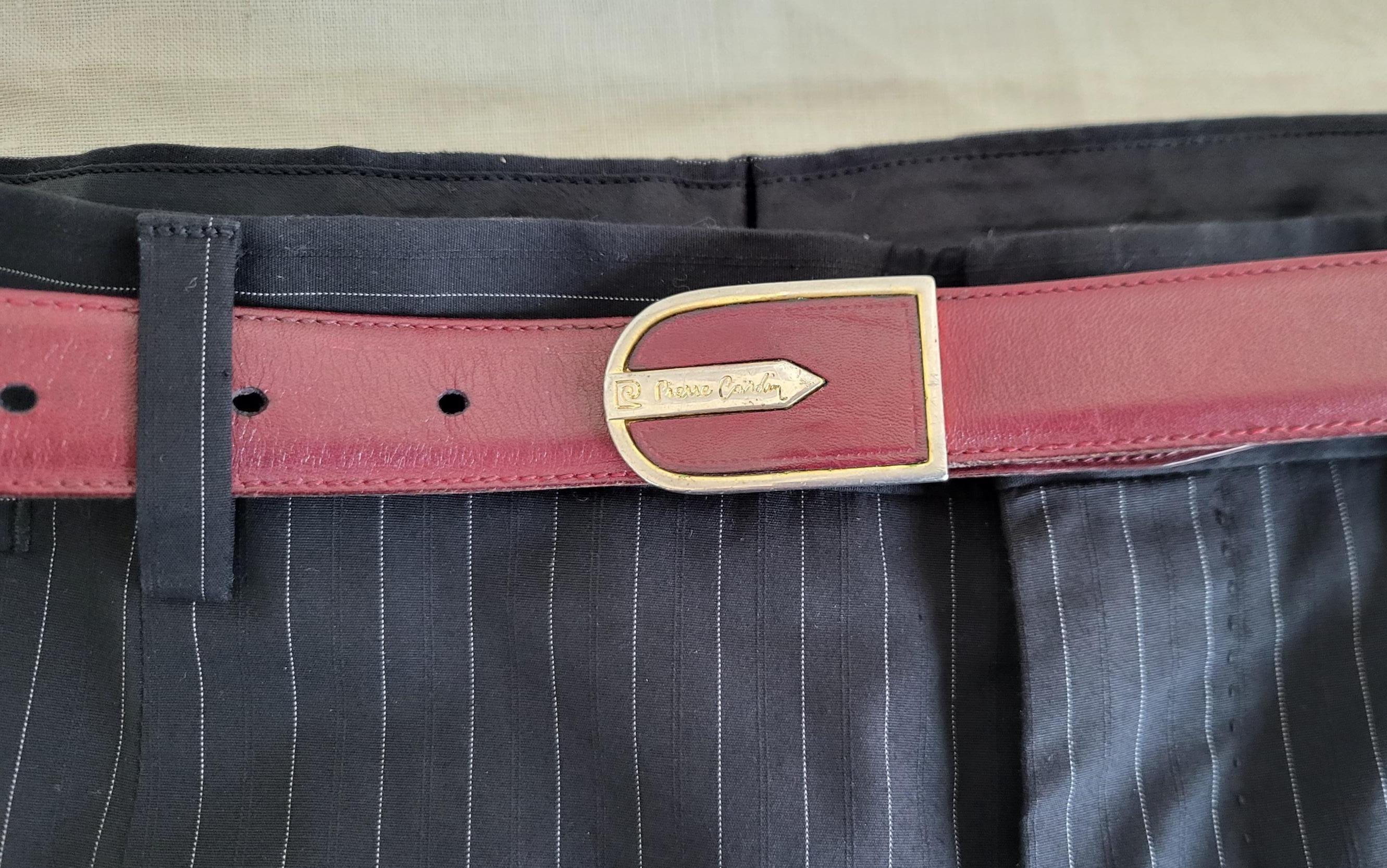 Pierre Cardin Leather Belt - Etsy display picture 2