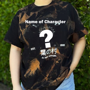 University T-Shirt | Anime Shirt  | Tie Dye