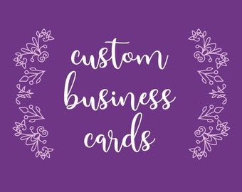 DIGITAL FILE, Custom Business Cards, Custom Business Cards Design, Custom Graphic Design Services