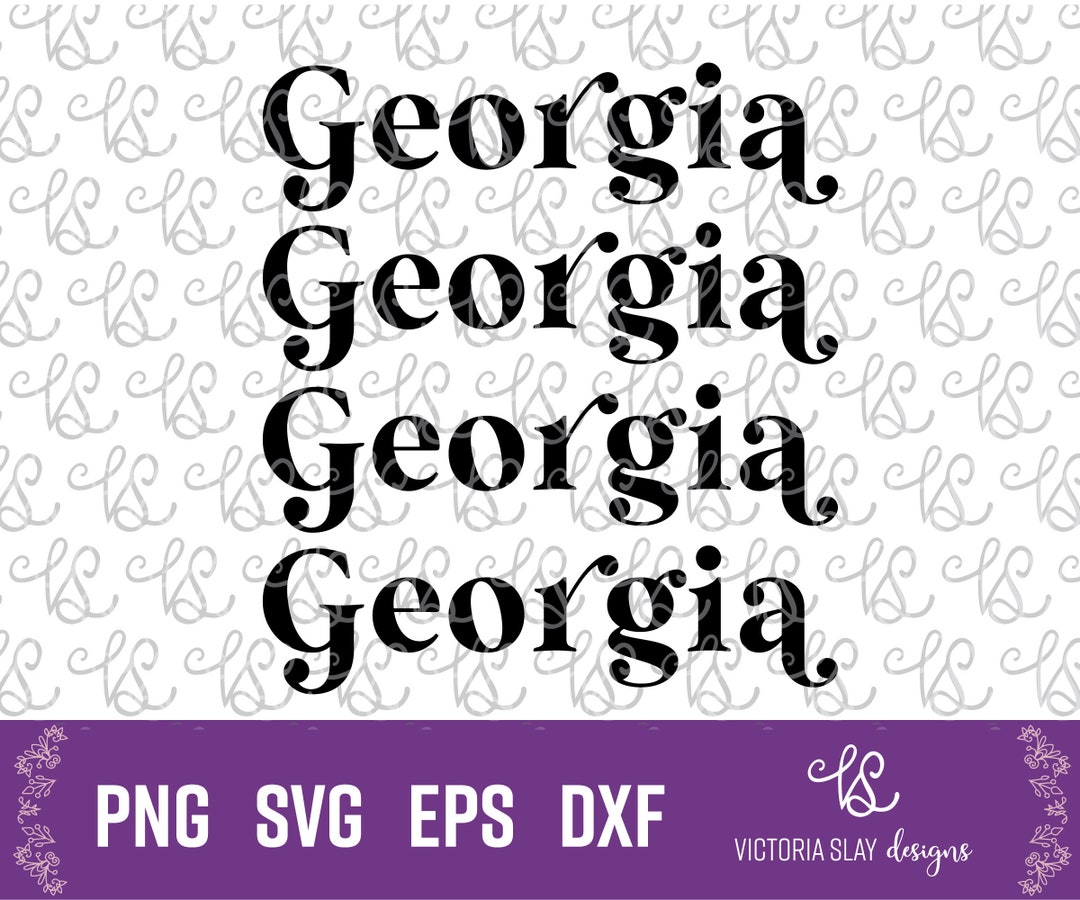 Georgia Svg Georgia Shirt Svg Georgia Png Football Svg - Etsy