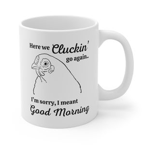 Sarcastic Good Morning Mug, Gift Mugs with Funny Sayings, Cute Coworker Gift