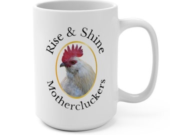 Rooster, Extra Large Mug, Sarcastic Gift