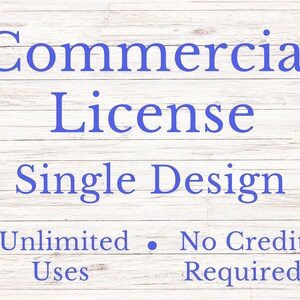 Commercial Use License for One Design, Unlimited Use