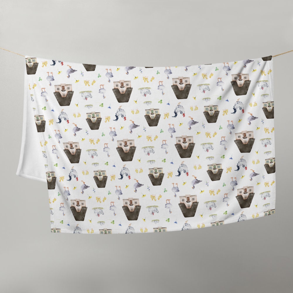 Cottagecore Cozy Throw Blanket Français Country Style Boho Etsy France