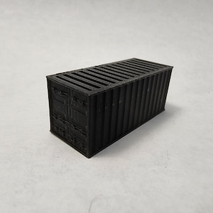 N scale shipping container 3 pack