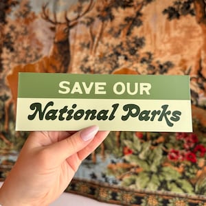 Ímã para salvar nossos parques nacionais | Proteja terras públicas | Salve nossos parques