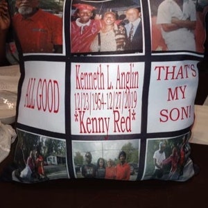 Custom 9 Panel Pillow