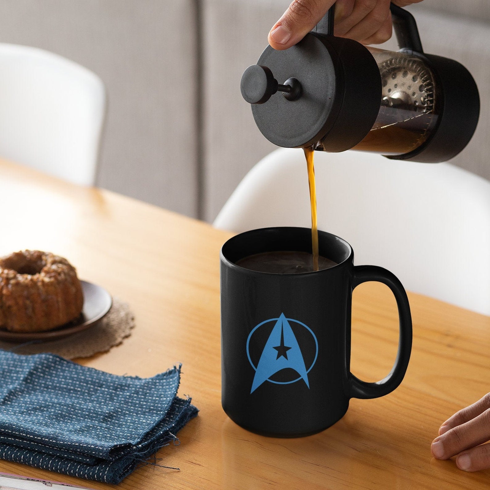 Star Trek Tea Mug Coffee Mug Tea Earl Grey Hot Picard Etsy