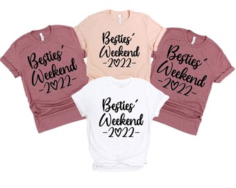 Girl's Weekend SVG, Besties Weekend, Girl's Trip, Girl's Vacation, Weekend Vibes, Besties, Cutting files for use with Silhouette, Cricut