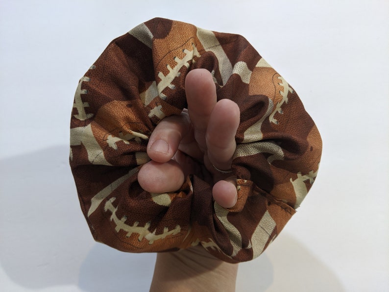 I Make My Scrunchies Fluffy Or Wider Flash Back to the 90/'s Free Shipping Football Season is Here Scrunchies Are Back