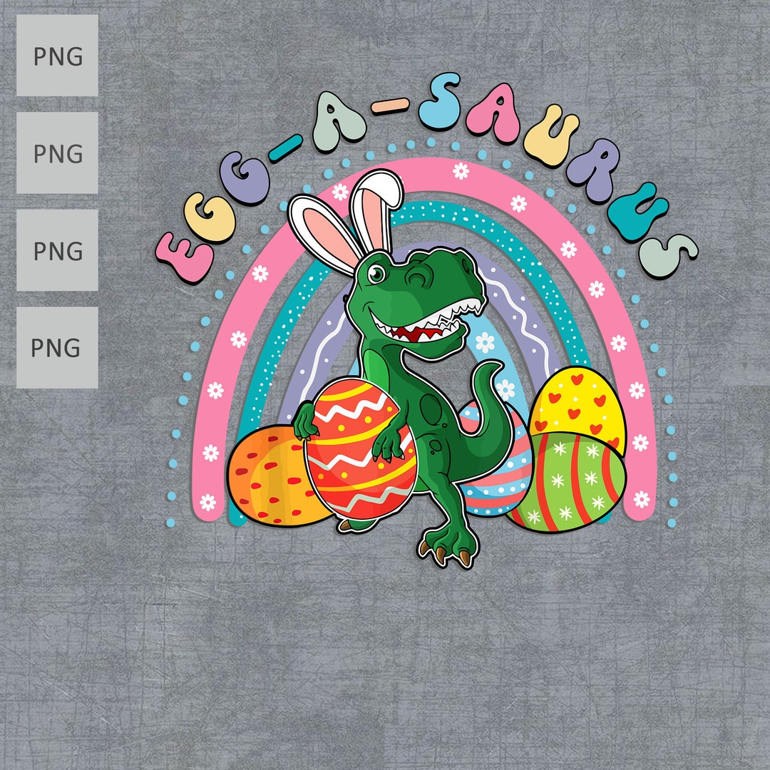 Eggasaurus Stegosaurus Easter Egg Dinosaur Funny Easter Png, Dinosaur ...