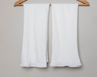 White Knit Ballet Leg Warmers – Full Length, Dance Apparel