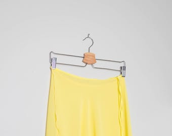 Yellow Chiffon Ballet Wrap Skirt | Adult Dance Class
