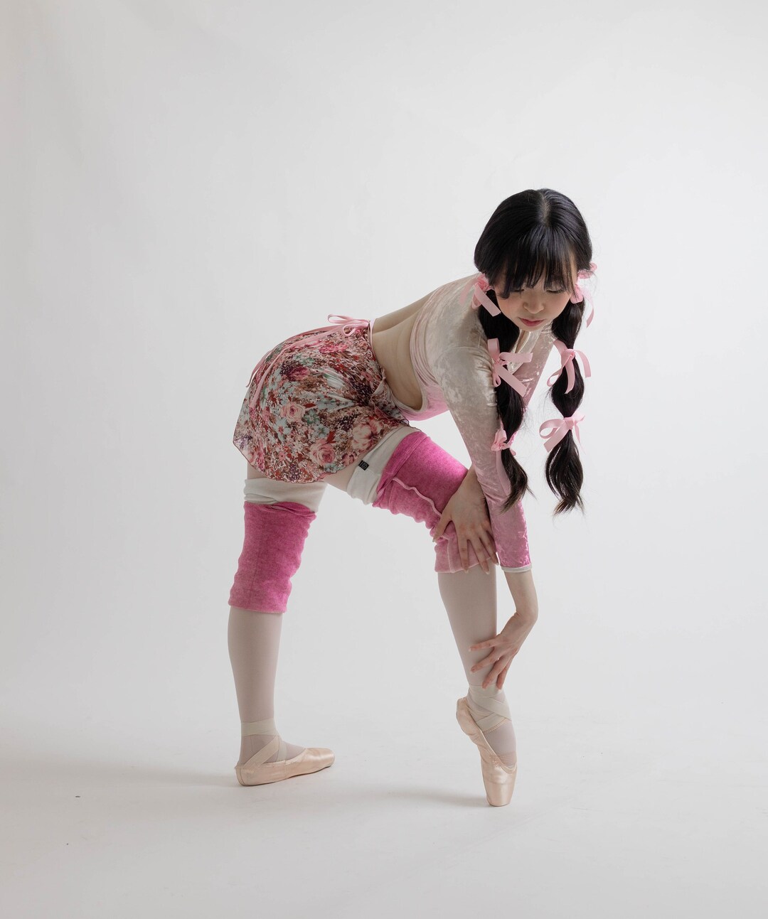 Ballet Pink Essential Half-Zip Jacket