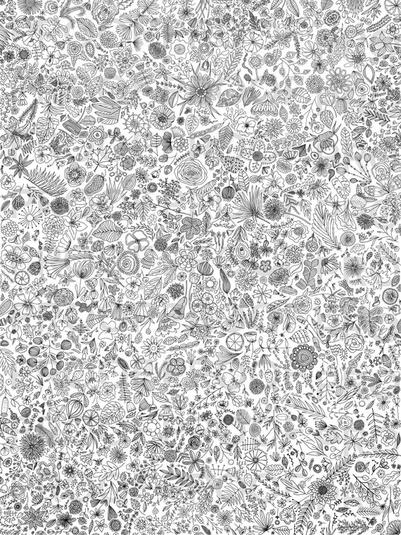 Intricate Florals Coloring Page Laptop Wallpaper Extreme - Etsy Intricate Florals Coloring Page Laptop Wallpaper Extreme - Etsy