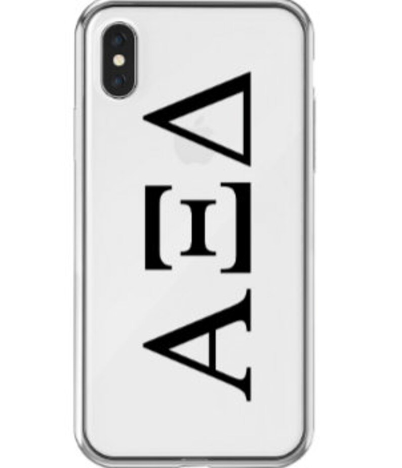 Custom Greek Letter Decal Personalized Greek Letters Etsy